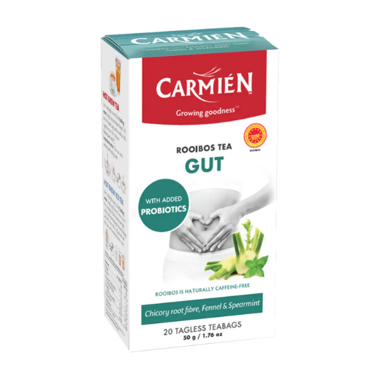 Carmién Gut with Probiotics and Chicory Root Fibre (20 Teabags)