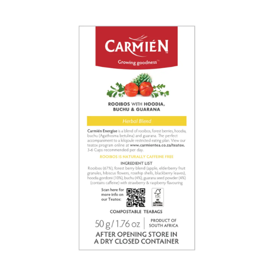 Carmién Energise with Guarana (20 Teabags)