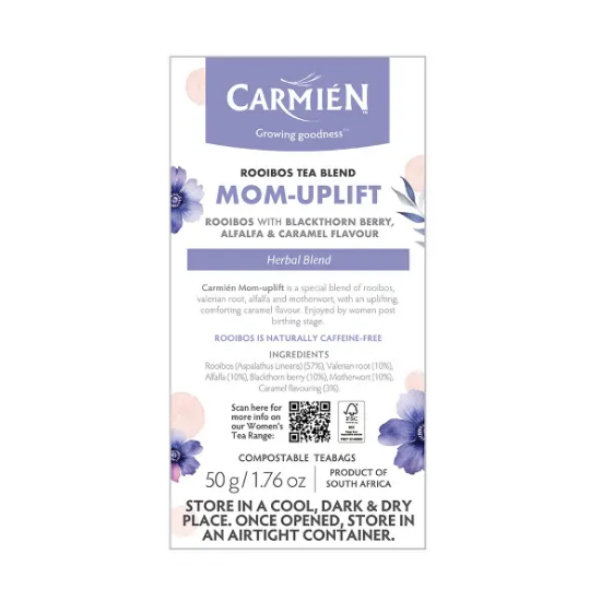 Carmién Mom-Uplift with Motherwort (20 Teabags)