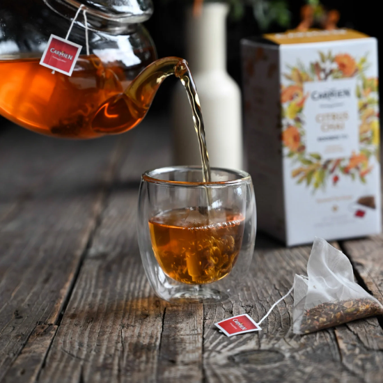 4 Carmién Citrus Chai (20 Pyramid Teabags)